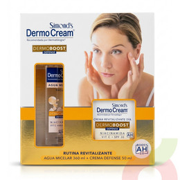 Set DermoCream Agua Micelar + Crema Simonds 410Ml
