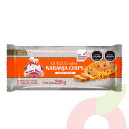 Queque Naranja Chips Nutra Bien 250Gr