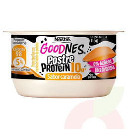Postre Goodnes Protein Caramelo 115Gr 