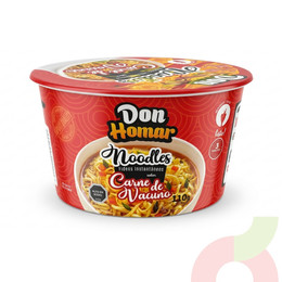 Fideos Instantáneos Carne Vacuno Don Homar 110Gr
