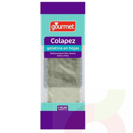 Colapez-Gelatina En Hojas Gourmet (5Ud) 12Gr