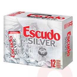 Cerveza Silver Escudo 350Cc 12 Unidades