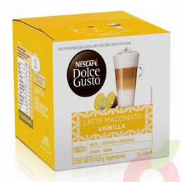 Café Cápsulas Latte Macchiato Dolce Gusto 117Gr 5 Unidades