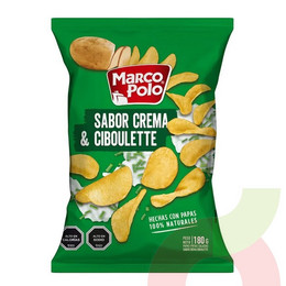 Papas Fritas Marco Polo Crema Ciboulette 180gr