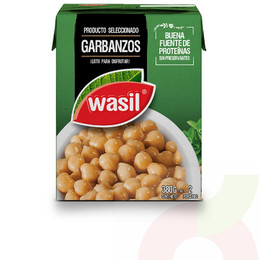 Garbanzos Tetra Pack Wasil 380Gr