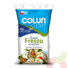 Queso Fresco Sin Lactosa Colun 400Gr