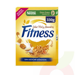 Cereal Fitness Miel y Almendras Nestlé 330Gr