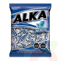 Caramelo Mentol Alka 400Gr