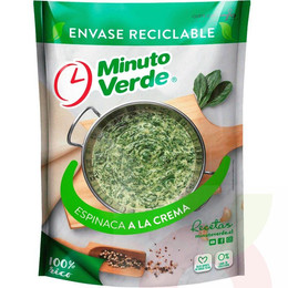 Congelado Espinacas A La Crema 400G M. Verde Premuim