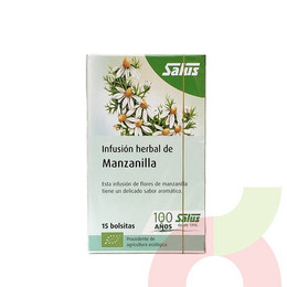 Infusión Herbal de Manzanilla Salus 25Gr 15 Unidades