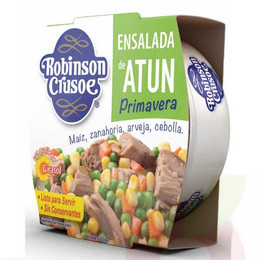 Ensalada de Atún Primavera Robinson Crusoe 160Gr
