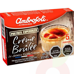 Flan Creme Brulee Ambrosoli 70Gr