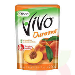 Mermelada Durazno Vivo 200Gr