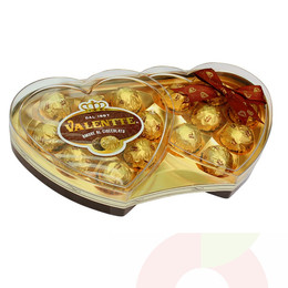 Caja Bombón Doble Corazon 
