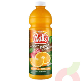 Néctar Naranja Manzana Watts 1.5Lt