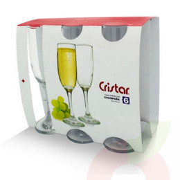 Display 6 Copas Champaña Versalles
