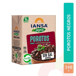 Porotos Negros Listo Iansa 390Gr