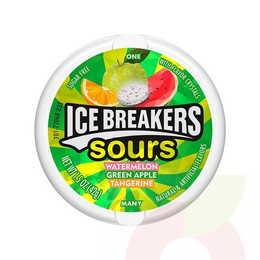 Caramelo Masticable Fruta Ácida Zero Ice Breakers 42Gr 