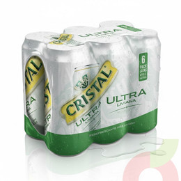 Cerveza Ultra Liviana Cristal 470Cc 6 Unidades