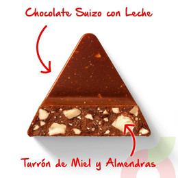 Chocolate Miel Almendras Toblerone 100Gr