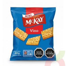 Galletas Mini Vino Mckay 40Gr