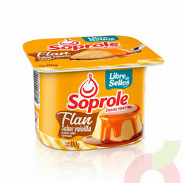 Flan Vainilla Soprole 110Gr