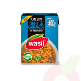 Curry de Garbanzos Wasil 380gr