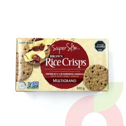 Brown Rice Crisps Multigranos Super Slim 100Gr