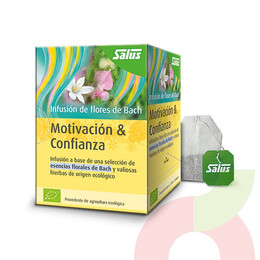 Infusión Bach Motivación & Confianza Salus 15 Unidades