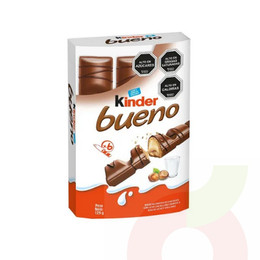 Chocolate Kinder Bueno 21gr 6 Unidades
