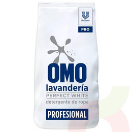Detergente en Polvo Perfect White  Omo 8.2Kg
