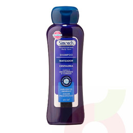 Shampoo Matizador Centaurea Cabello Decolorado o Canoso Simonds 410Ml