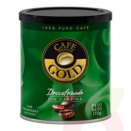 Café Descafeinado Gold  170Gr