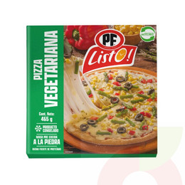 Pizza Vegetariana PF Listo 465gr
