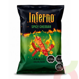 Palitos Spicy Cheddar Inferno 150Gr