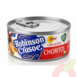 Choritos en Aceite Robinson Crusoe 190Gr 