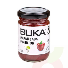  Mermelada Pimentón Rojo Buka 160Gr 