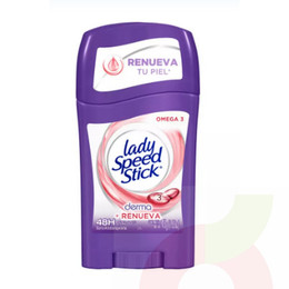 Desodorante Barra Derma Renueva 48H Omega 3 Lady Speed Stick 45Gr