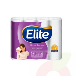Papel Higiénico Elite 25Mt 24 Unidades