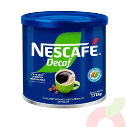 Café Descafeinado Nescafé 170Gr