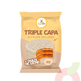 Alfajor Triple Blanco Dulcedía 60Gr