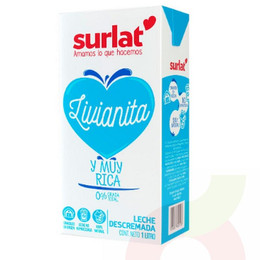 Leche Descremada Surlat 1Lt