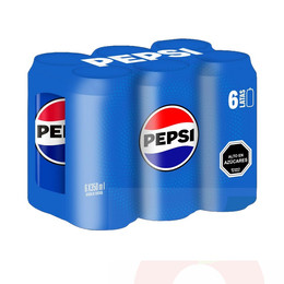 Pepsi Lata 350Cc 6 Unidades  