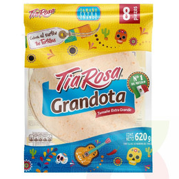 Tortilla Grandota Extra Grande Tía Rosa 620Gr 8 Unidades