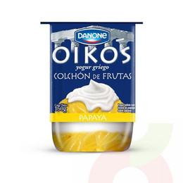 Yoghurt Griego Con Trozos De Papaya Danone 150Gr