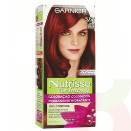 Tintura Pelo Nutrisse Cor Intensa 5.62 Castaño Claro Garnier