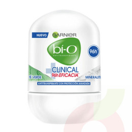Desodorante Roll Clinical 96H Eficacia Té Verde Bí-o Garnier 50Ml