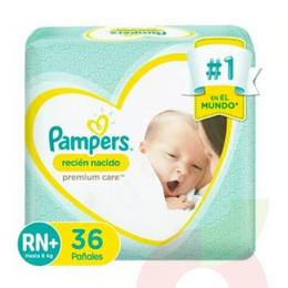 Pañal Pampers Recien Nacido 36U 