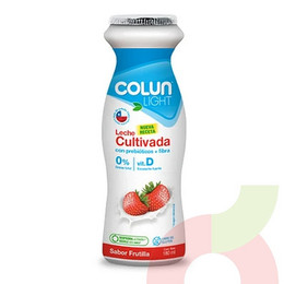 Leche Cultivada Light Frutilla Colun 180Gr