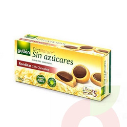 Galleta Diet Rondita 32% Chocolate Gullon 186Gr 